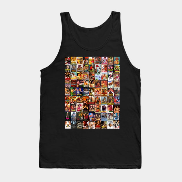 amitabh Bachchan-Collage artwork Tank Top by SAN ART STUDIO 